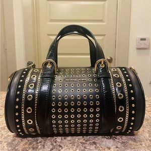 MK Black Gold Stud Purse.